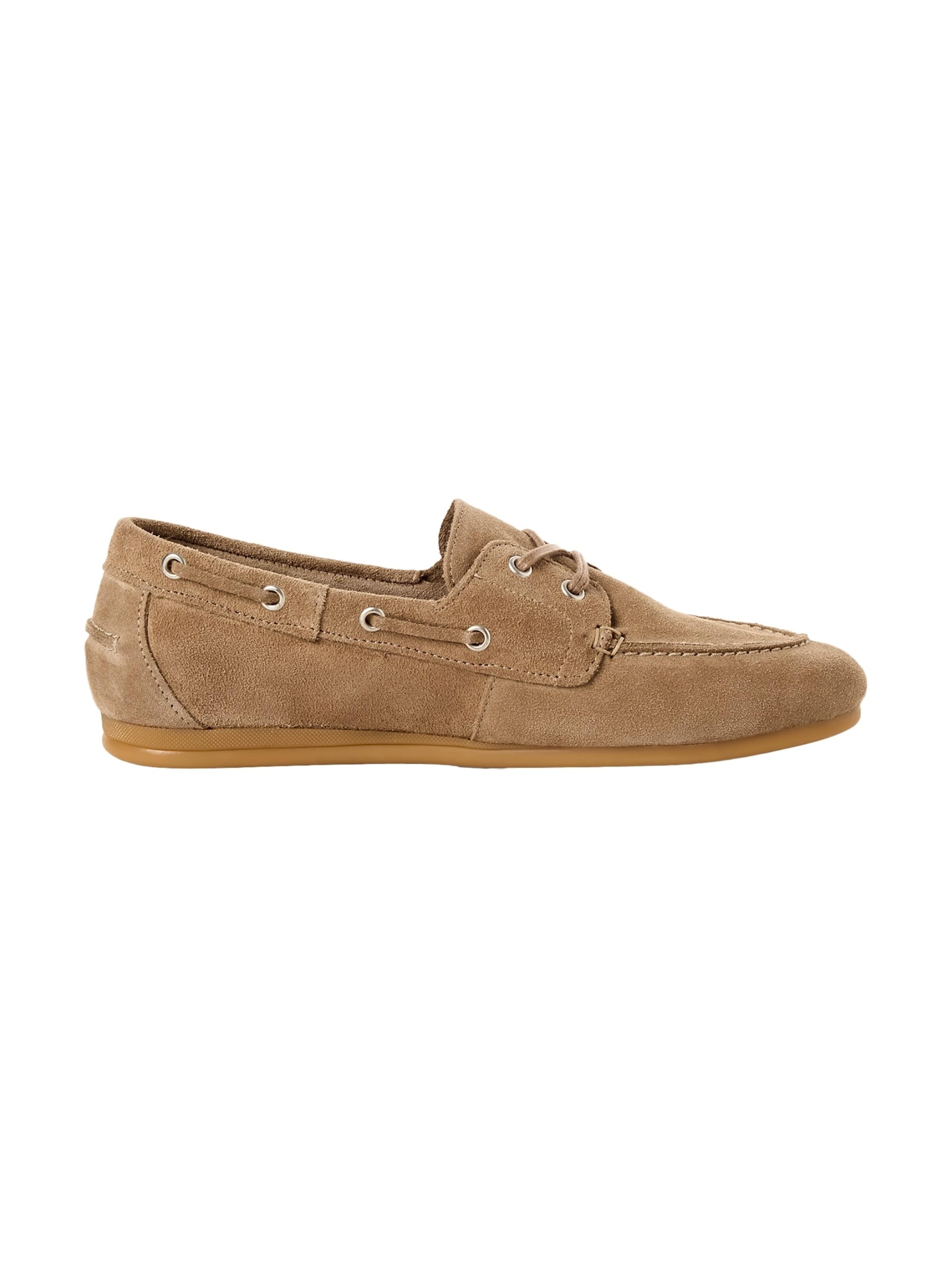 Tamaris Slipper 'Mokassin aus Leder'‌‌‌ in Grau