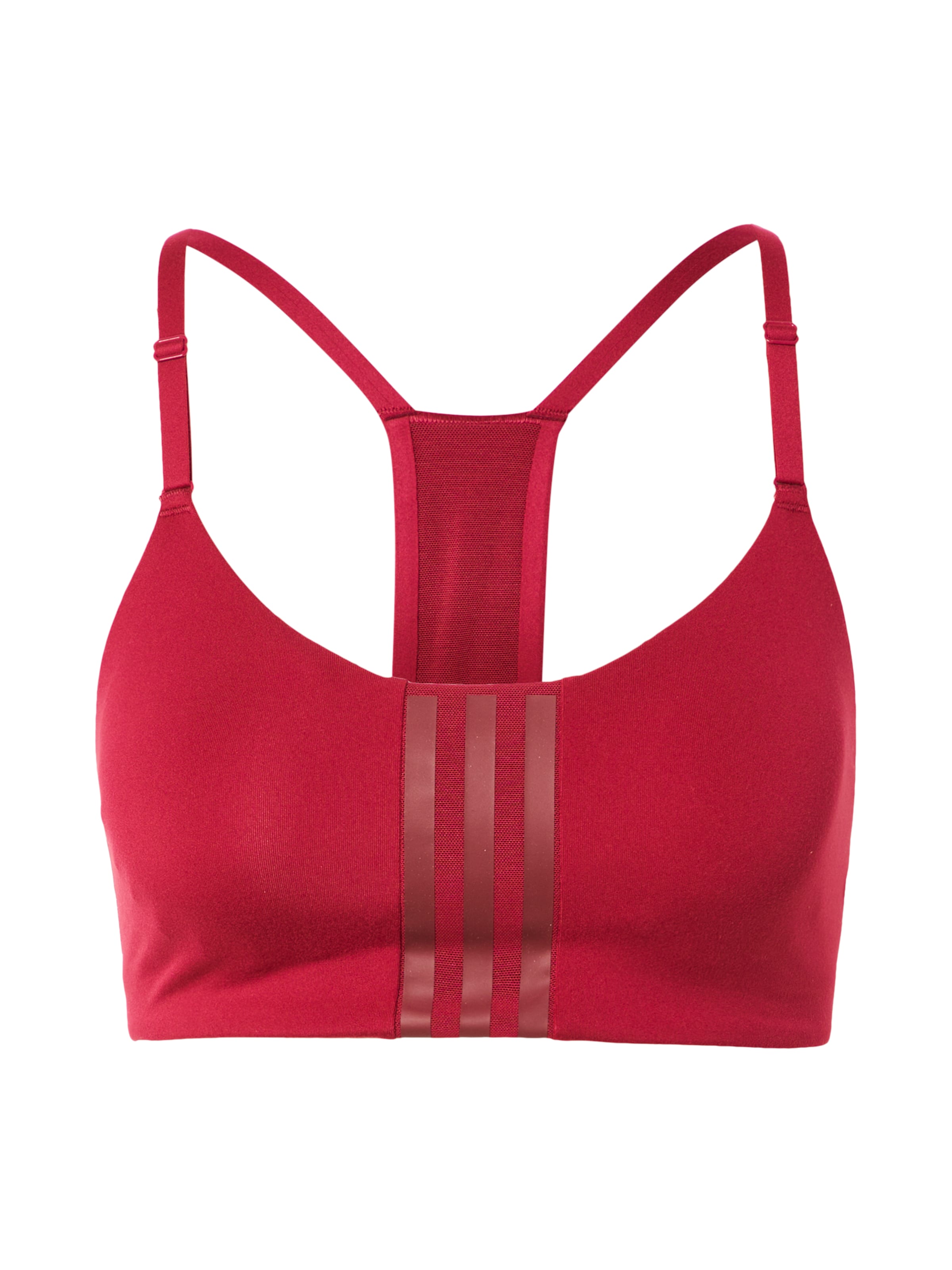 ADIDAS PERFORMANCE Bustier Urheilurintaliivit värissä punainen: etupuoli