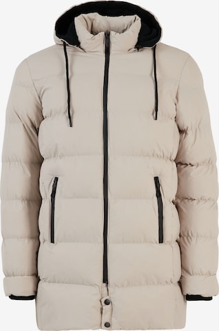 Buratti Winter Coat in Beige: front