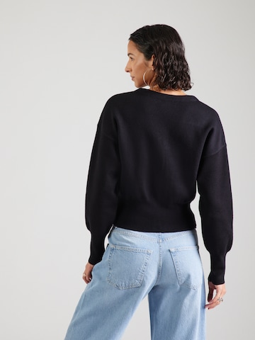 TOPSHOP Πλεκτή ζακέτα σε μαύρο