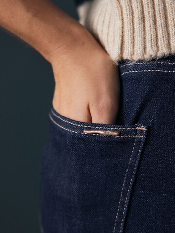 Next Wide Leg Jeans in Blau