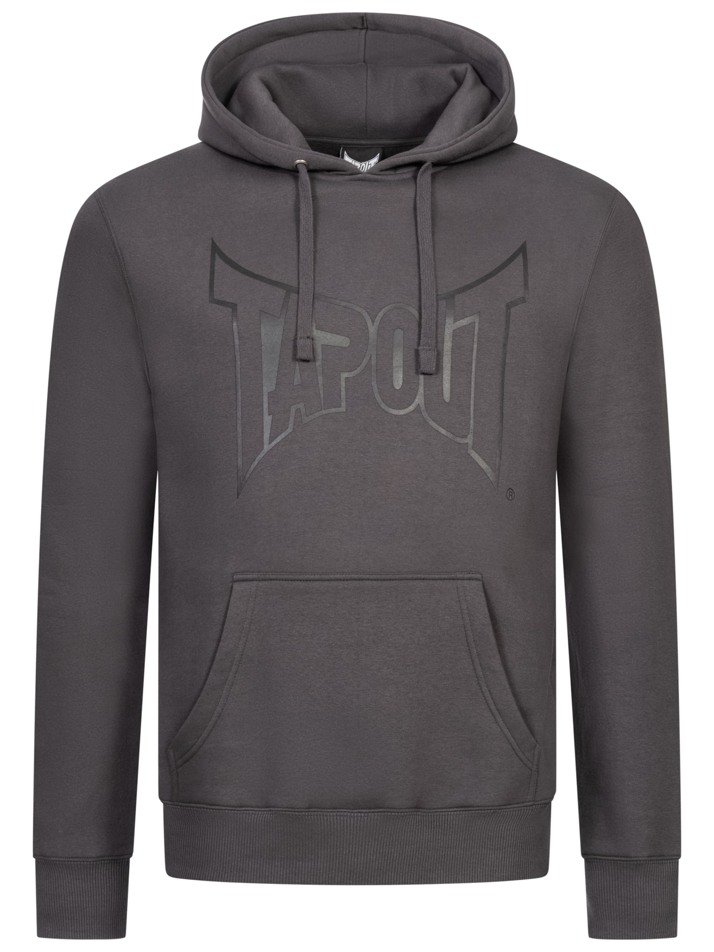 Tapout Sweatshirt in Grey: front