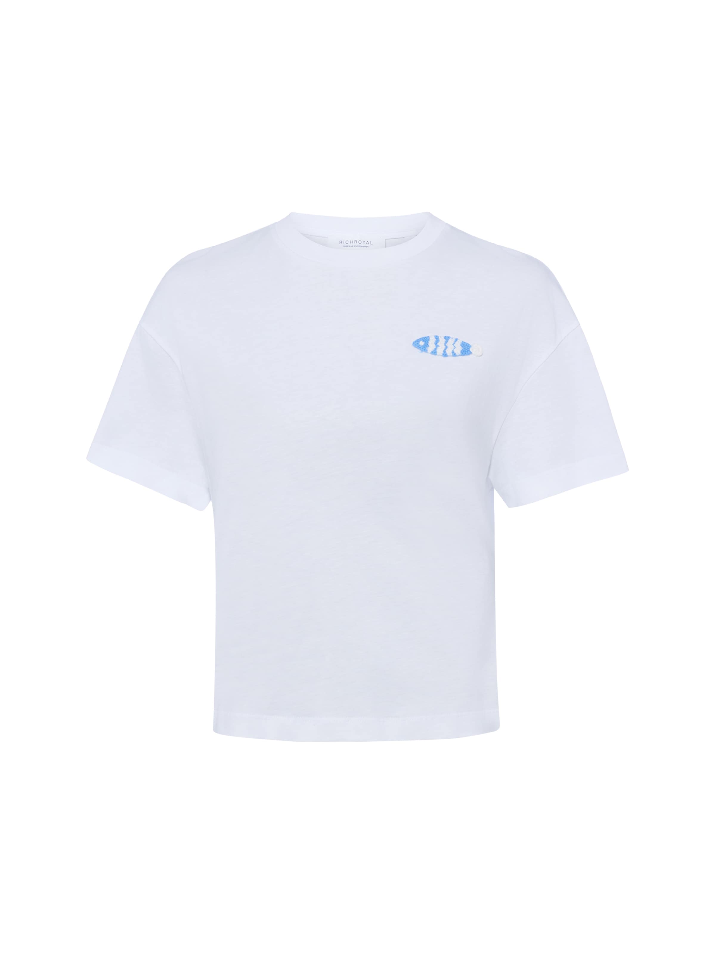 Rich & Royal Shirt in White: front
