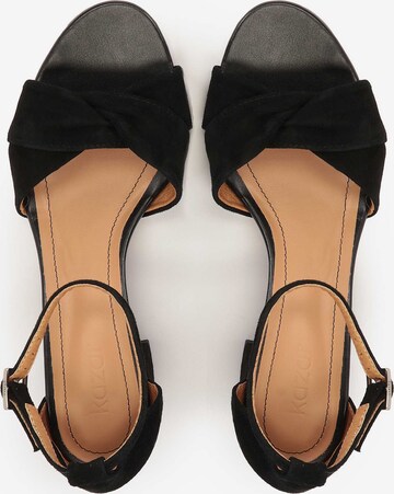 Kazar Strap sandal in Black