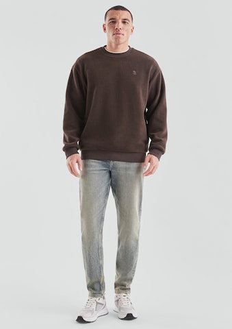 QS Sweatshirt in Braun