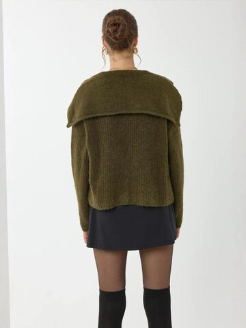 Cardigan 'Strickjacken' Hiccup en vert