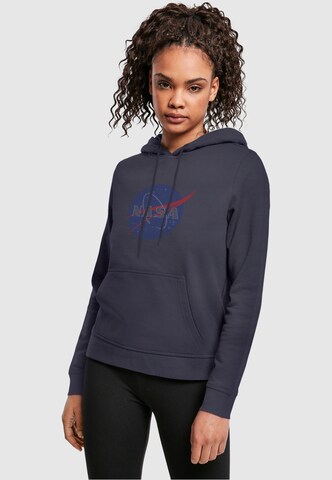 Merchcode Sweatshirt 'NASA - Galaxy Space' in Blau