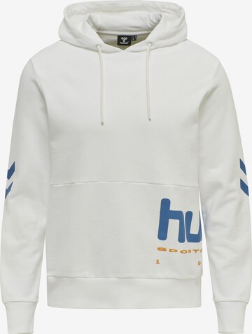 Hummel Athletic Sweatshirt in White: front