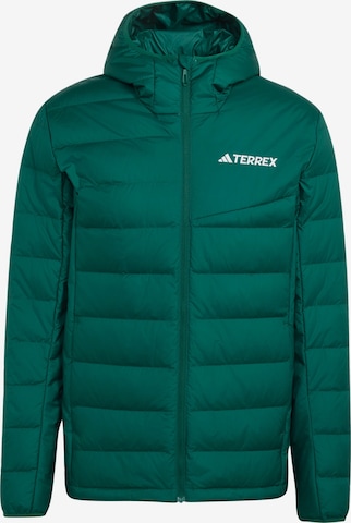ADIDAS TERREX Outdoor jacket 'Multi' in Green: front