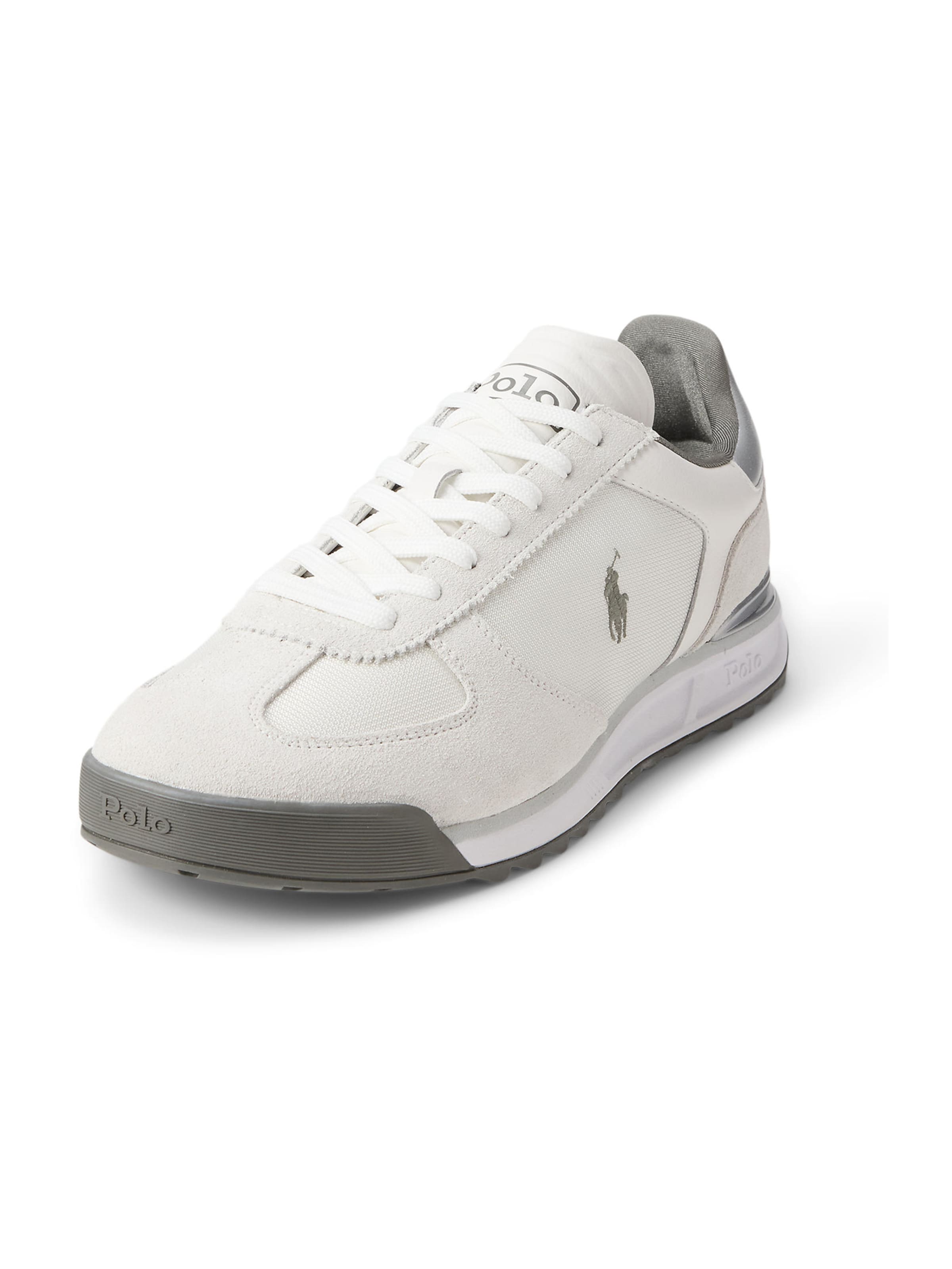 Sneaker low 'VARICK' de la Polo Ralph Lauren pe alb: față