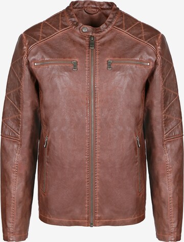 FREAKY NATION Between-season jacket in Brown: front