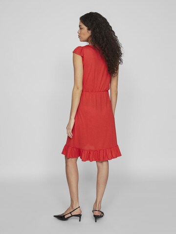 VILA Jurk in Rood