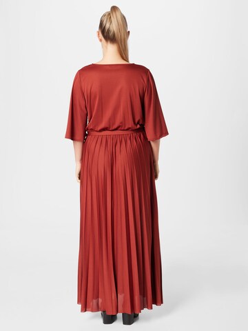 Robe 'Gemma' ABOUT YOU Curvy en rouge