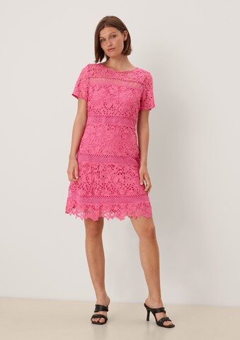 s.Oliver BLACK LABEL Φόρεμα κοκτέιλ σε ροζ