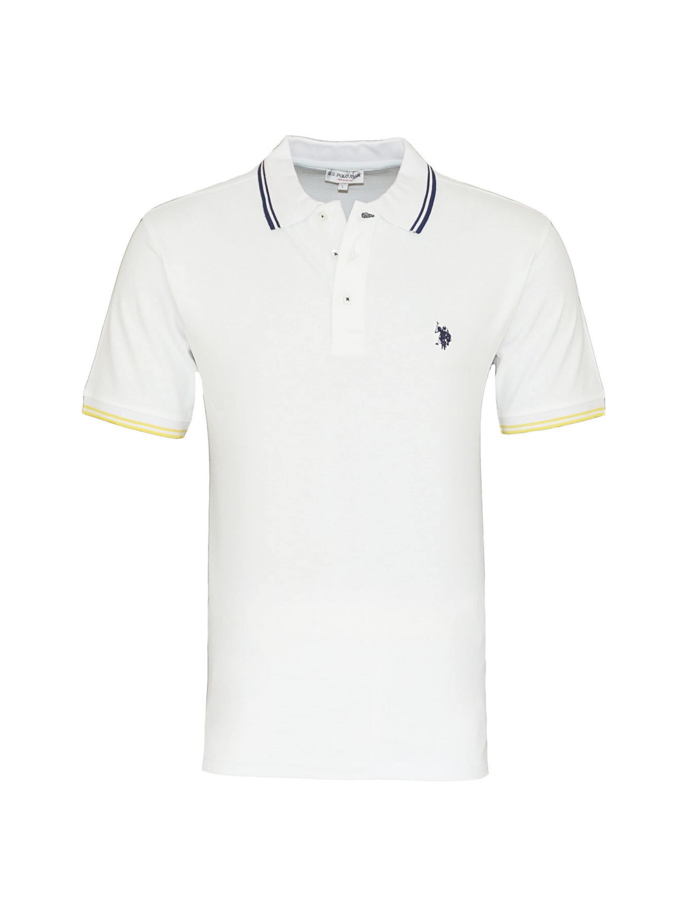 U.S. POLO ASSN. Shirt 'Barney' in White: front