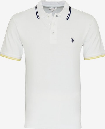 U.S. POLO ASSN. Shirt 'Barney' in White: front