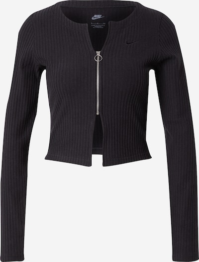 Nike Sportswear Cardigan en noir, Vue avec produit