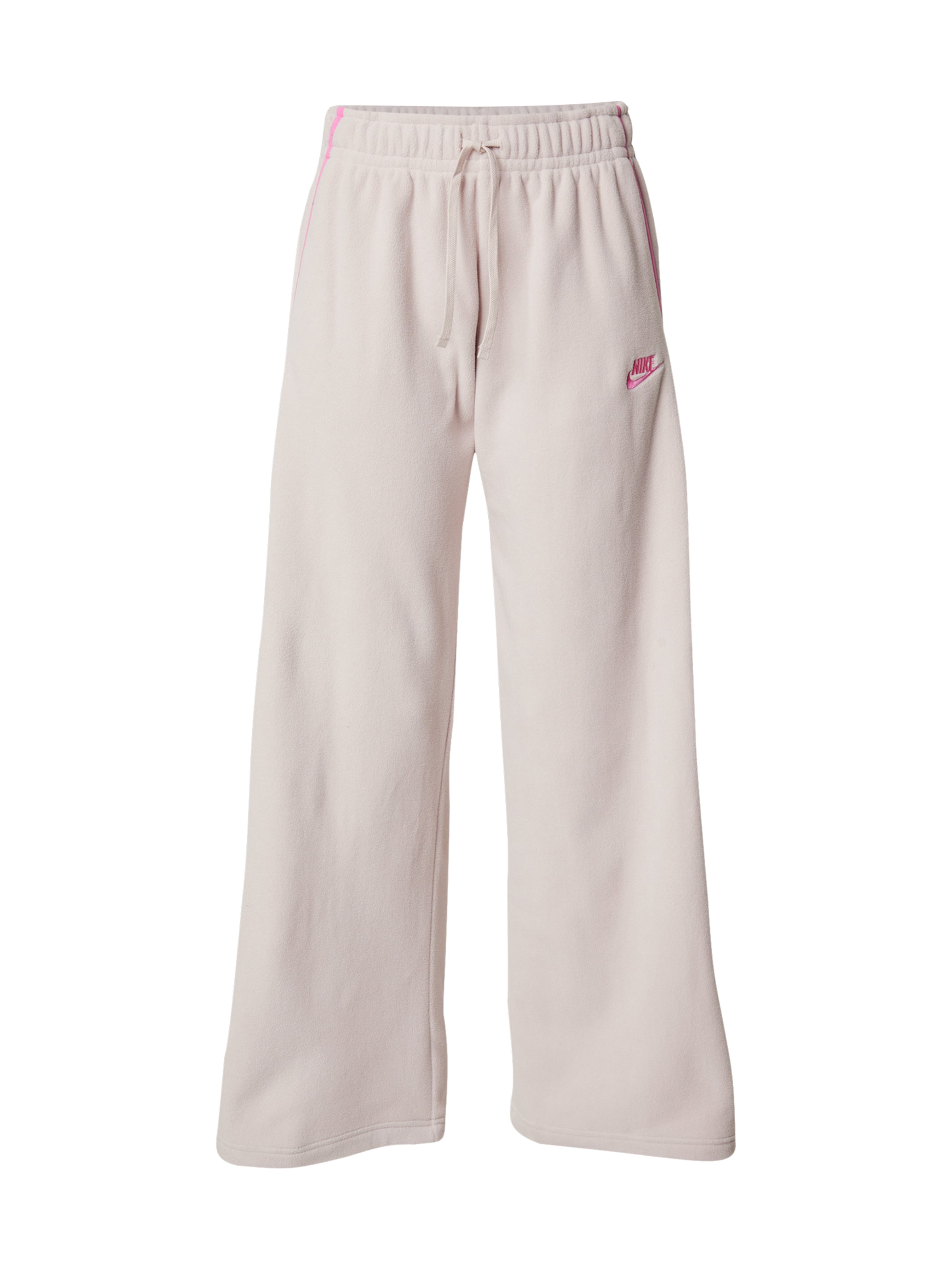 Largi Pantaloni 'CLUB FLC' de la Nike Sportswear pe roz: față