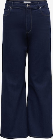 ONLY CarmakomaWide Leg/ Široke nogavice Traperice 'CARSNOW' - plava boja: prednji dio