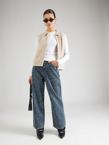 Morgan Πλεκτό γιλέκο '261-MVIRGI' σε μπεζ