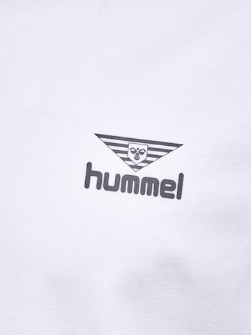 T-Shirt fonctionnel 'David' Hummel en blanc