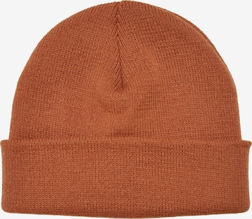 Bonnet Flexfit en marron : devant