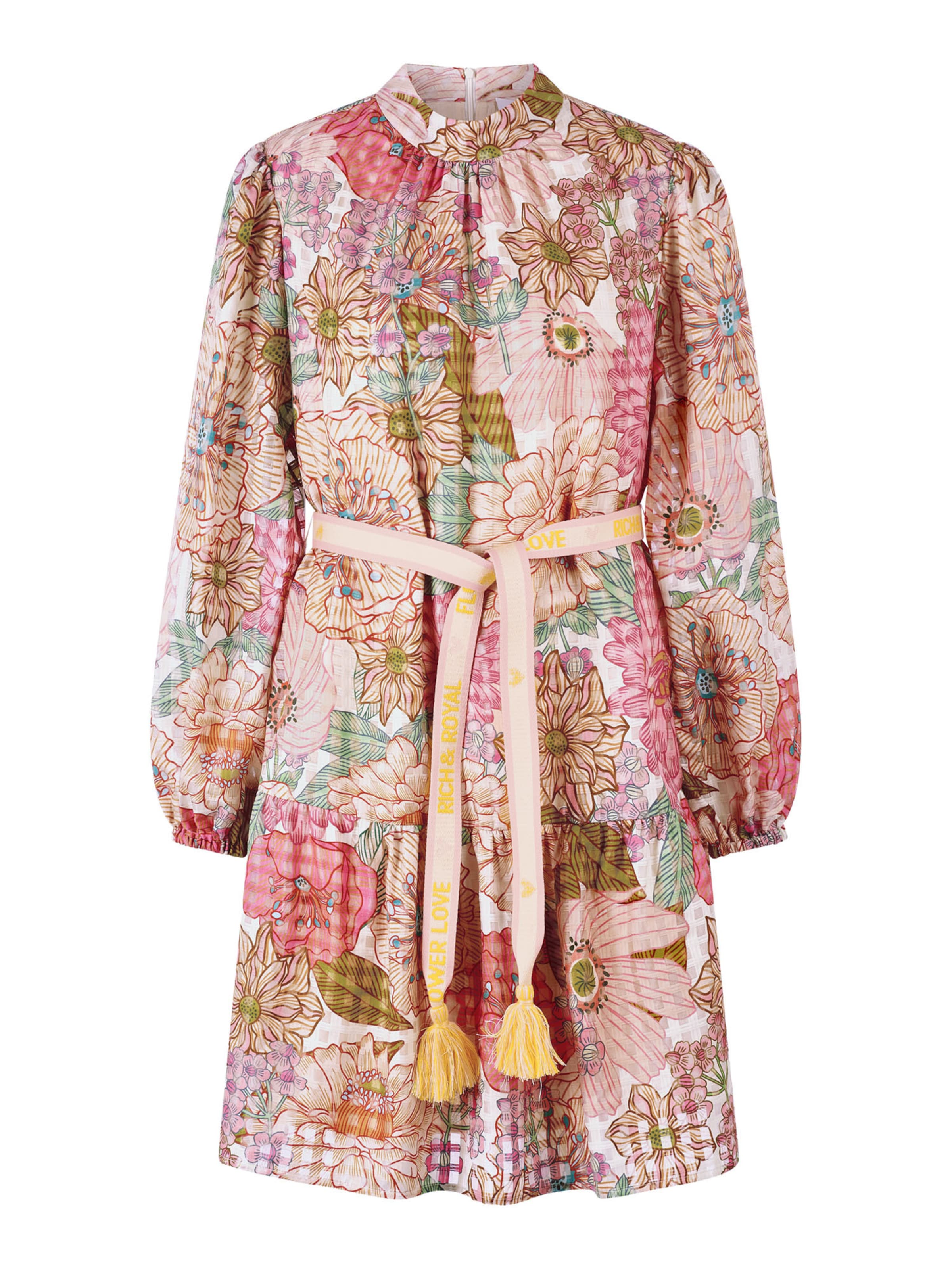 Rich & Royal Letní šaty – mix barev: přední strana