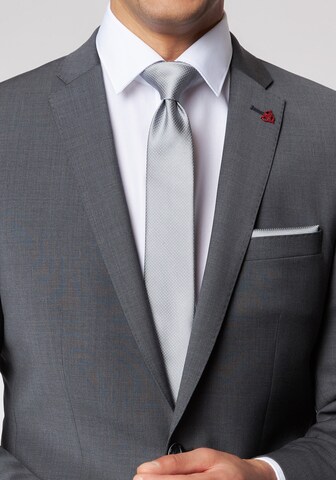 ROY ROBSON Tie in Silver: front