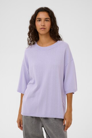 Pull-over SOAKED IN LUXURY en violet : devant