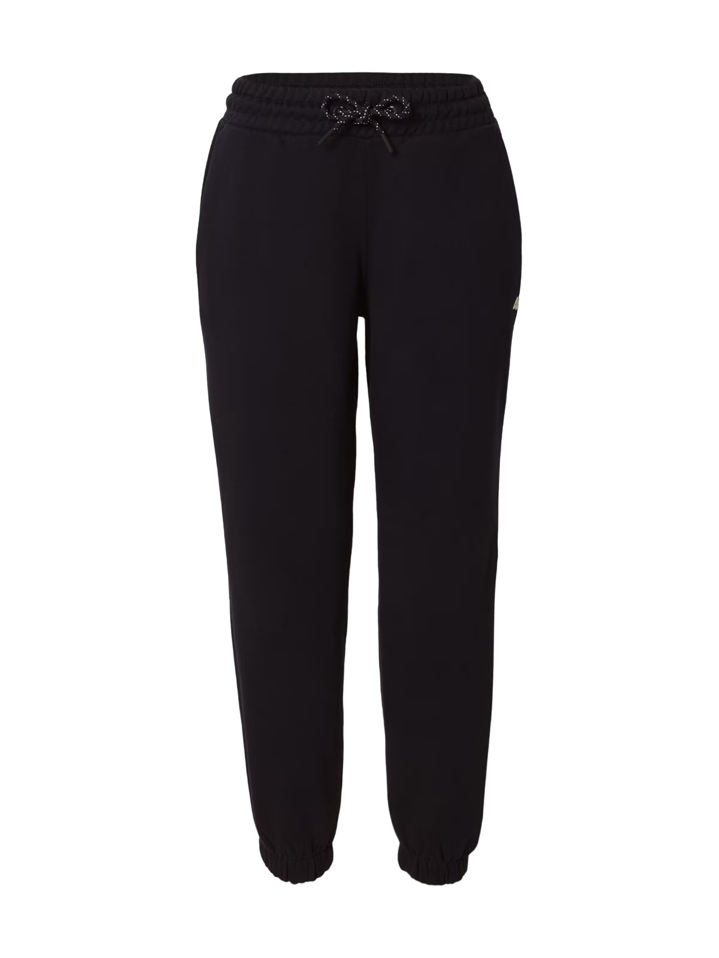 4F Tapered Workout Pants in Black: front