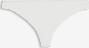 ESPRIT Thong in White: front