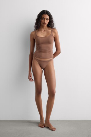 INTIMISSIMI Top in Brown: front