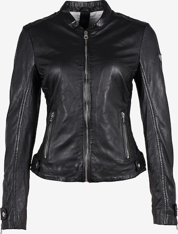 Gipsy Bikerjacke 'GWLouz' in Schwarz: predná strana