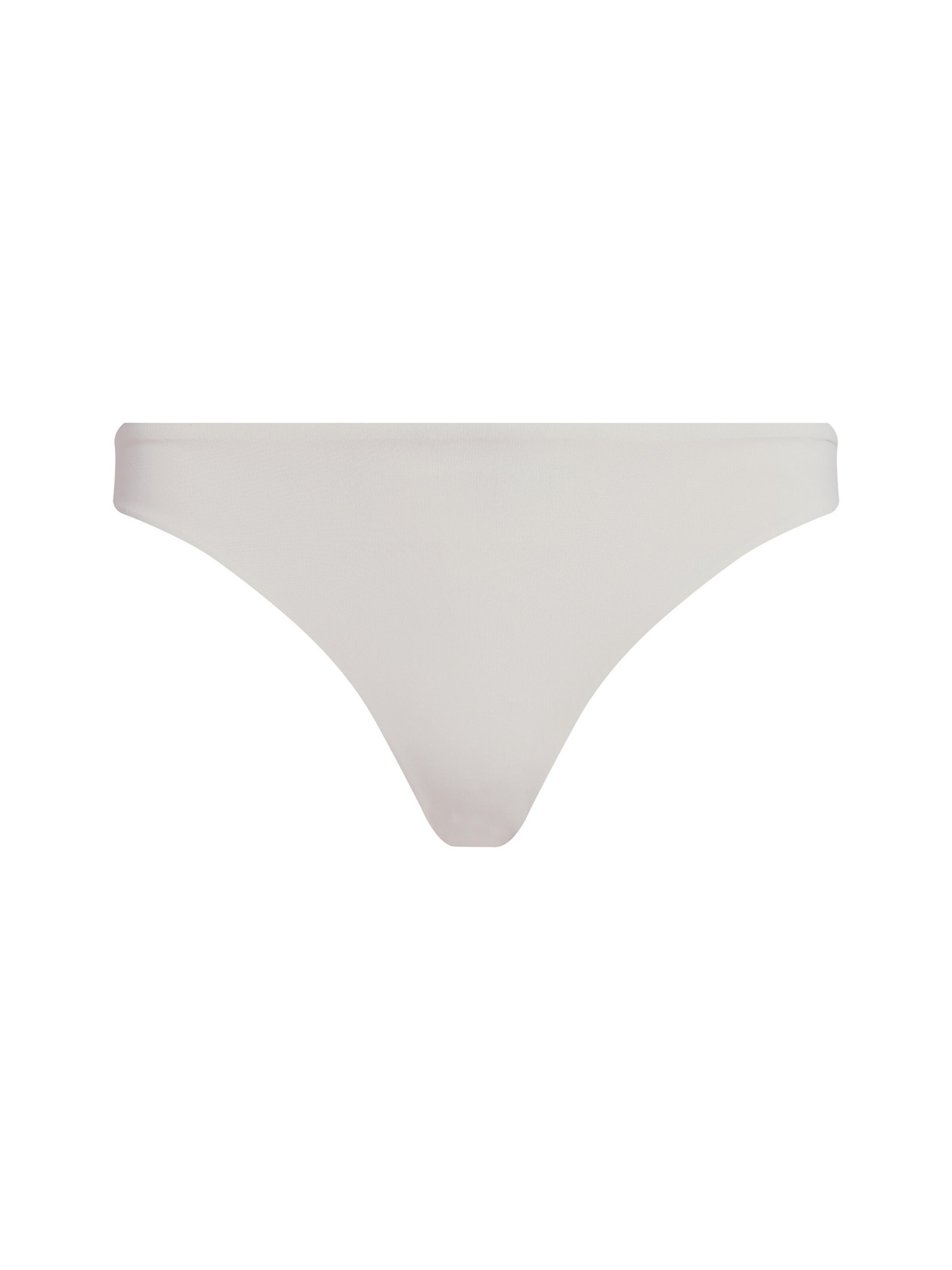 Bas de bikini Calvin Klein Swimwear en blanc : devant