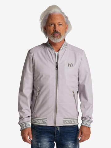 Carlo Colucci Between-Season Jacket 'Colton-M' in Grey: front