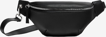 Pull&Bear Fanny Pack in Black: front