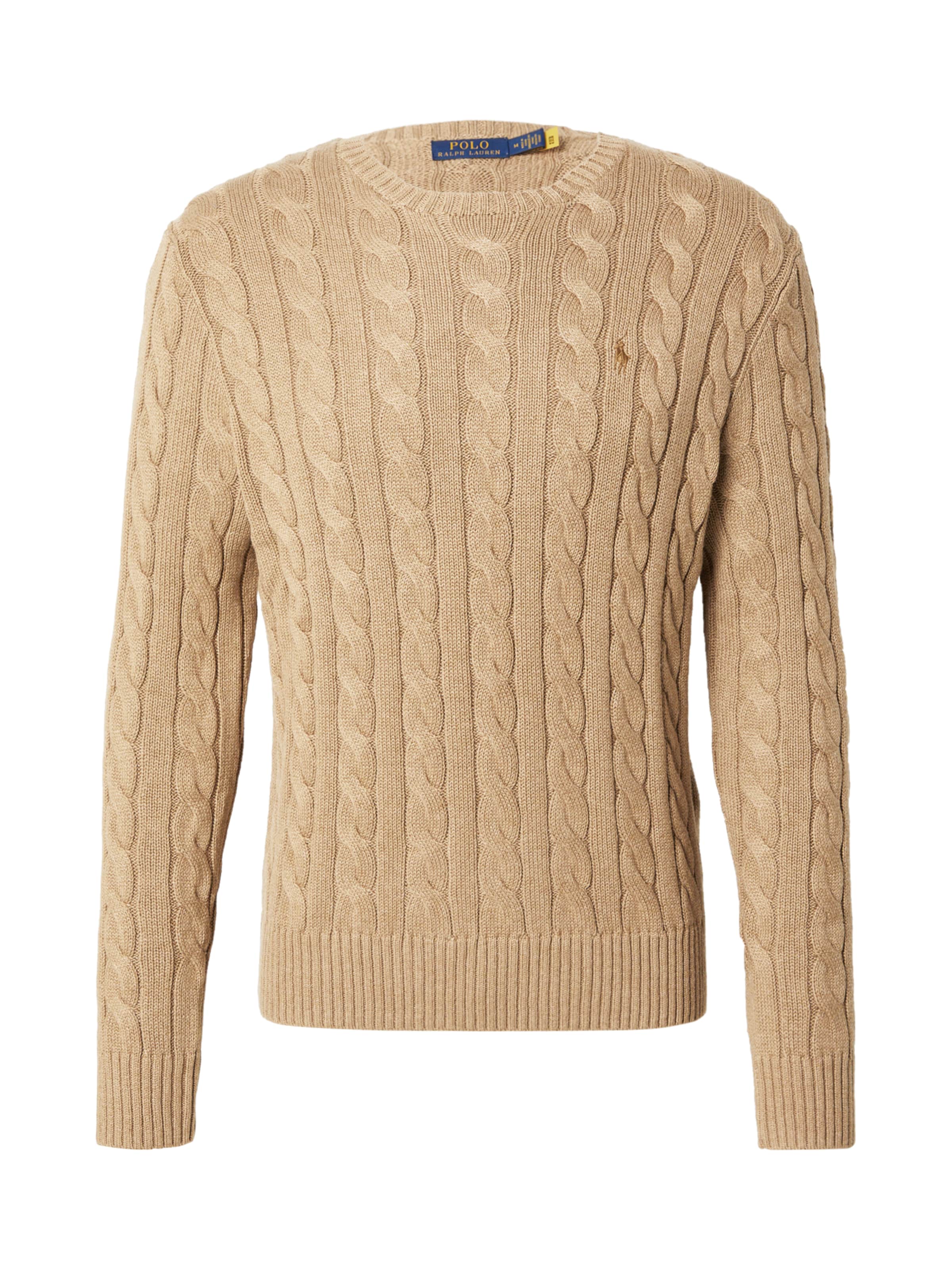 Pulover 'Driver' de la Polo Ralph Lauren pe bej: față