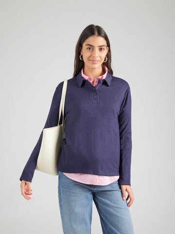 PIECES Shirt 'PCRITT' in Blue: front