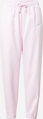 Nike Sportswear Zwężany krój Spodnie w kolorze różowy: przód