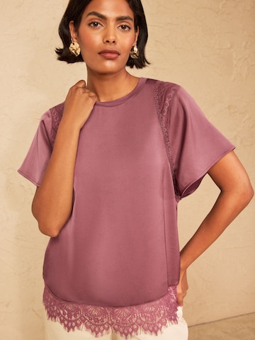 Camicia da donna di love & roses in lilla