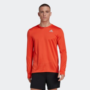 ADIDAS SPORTSWEAR Performance Shirt 'Own the Run' in Orange: front