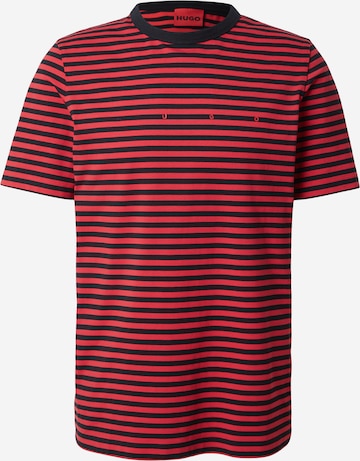 T-Shirt 'Demptee' HUGO en rouge : devant