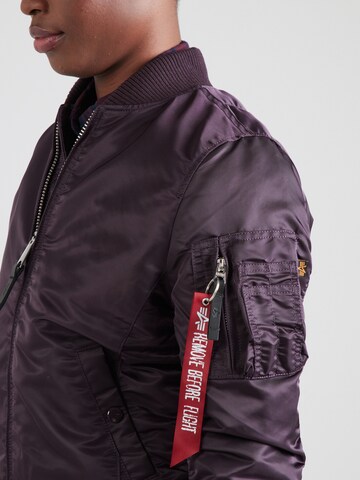 ALPHA INDUSTRIES Between-Season Jacket in Purple