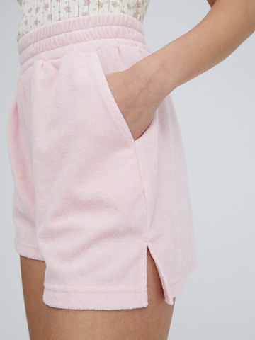 EDITED Normální Kalhoty 'Lois' – pink