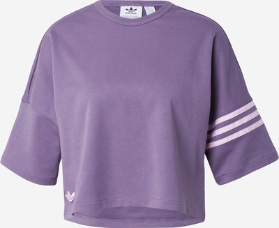 ADIDAS ORIGINALS T-shirt 'Adicolor Neuclassics' en violet / blanc cassé, Vue avec produit