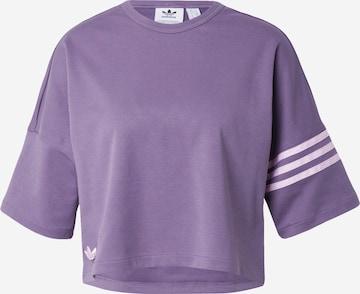 ADIDAS ORIGINALS Shirt 'Adicolor Neuclassics' in Lila: voorkant