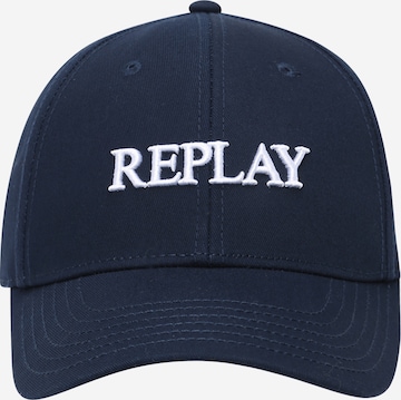 Casquette REPLAY en bleu