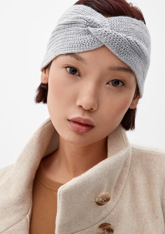 s.Oliver Stirnband in Grau: Vorderseite