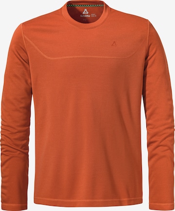 Schöffel Sportshirt 'Circ Smue' in Orange: Vorderseite