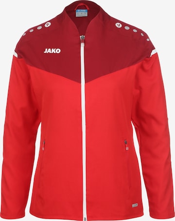 JAKO Athletic Jacket in Red: front